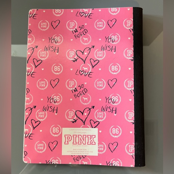 Victoria’s Secret PINK Composition Notebook - Picture 3 of 8